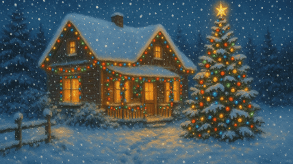 Зимний вечер