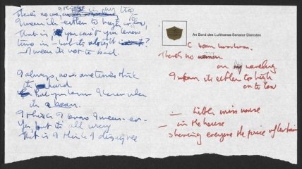 Рукописи Джона Леннона передали в библиотеку
