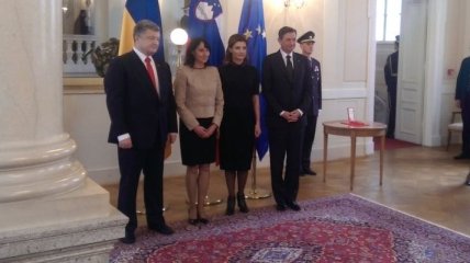 Порошенко встретился с президентом Словении