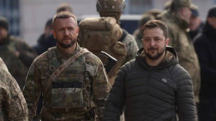 Максим Донец и Владимир Зеленский
