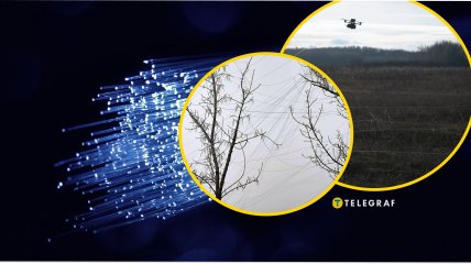 Дрони на оптоволокні