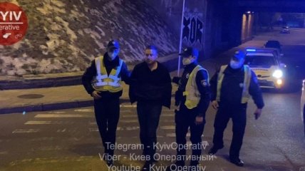Заместителя Кличко задержали за нападение на патрульного (Фото и видео)