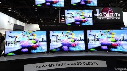 В мире стартуют первые продажи телевизоров с изогнутым OLED-дисплеем