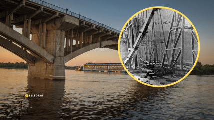 Ланцюговий міст не зберігся до наших днів