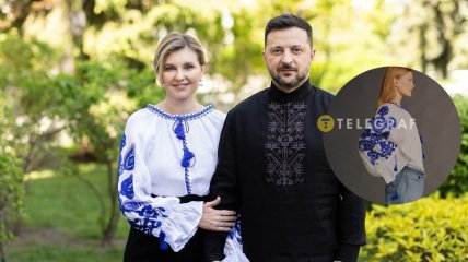Елена и Владимир Зеленские