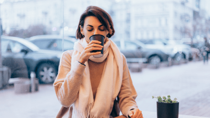 Кофе в заведении