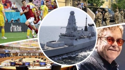 Главные события недели: инцидент с британским эсминцем у Крыма, обыски у тещи Медведчука, санкции против окружения Лукашенко 