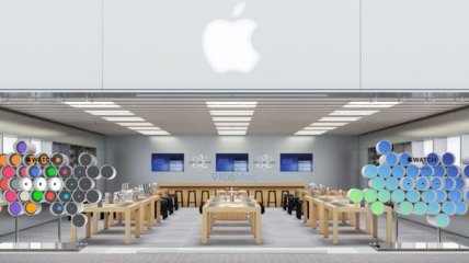 Apple украсит фирменные магазины "живыми" витринами