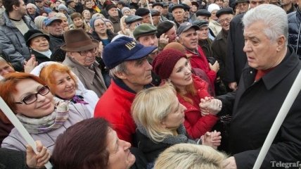 Демонстрация против соглашений с ЕС прошла в Молдове
