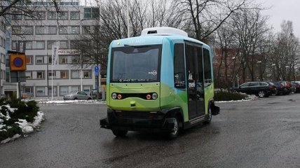 В Стокгольме появились первые беспилотные пассажирские автобусы