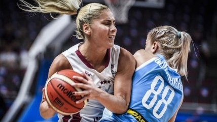 Женская сборная Украины проиграла Латвии на Евробаскете-2019