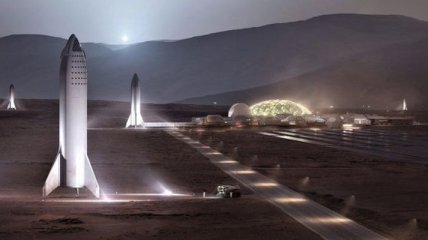 Илон Маск показал, как будет выглядеть колонизация Марса
