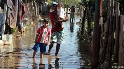В Парагвае введен режим ЧС из-за ливней