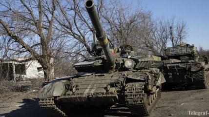 Штаб АТО: Силы АТО захватили танк боевиков