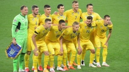 Сборная Украины сохранила свое место в рейтинге ФИФА