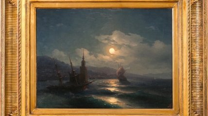 Картина Айвазовского "Лунная ночь"