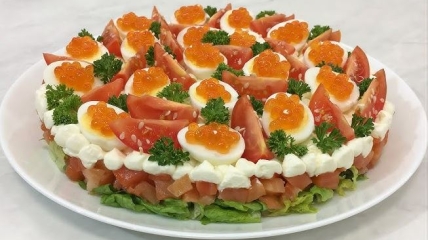 З чого готувати салат "Посейдон"