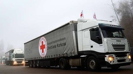 Красный Крест направил на Донбасс 118 тонн гумпомощи