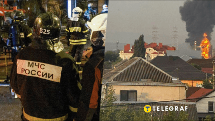 Пожежа на НПЗ у  Краснодарському краї