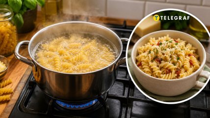Приготовление макарон