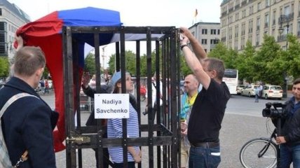 В Берлине инсценировали похищение Россией Савченко