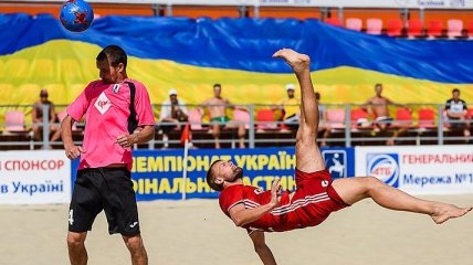 Сегодня стартует чемпионат Украины по пляжному футболу 2018