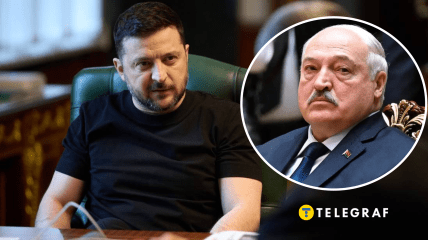 Украинский президент и Лукашенко