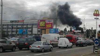 Сотрудники ГСЧС ликвидировали пожар на Петровке