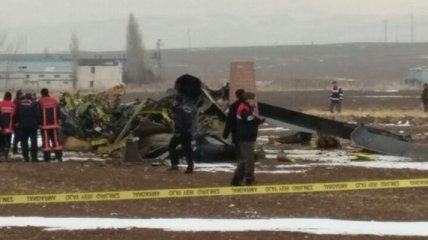 В Турции военный вертолет потерпел крушение   