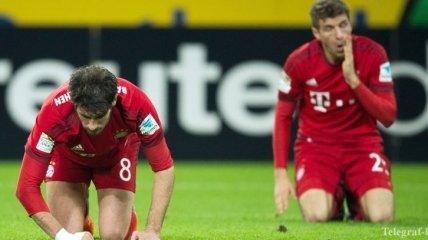 "Бавария" впервые проиграла в текущем сезоне Бундеслиги