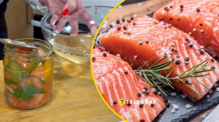 Засолить красную рыбу можно дома