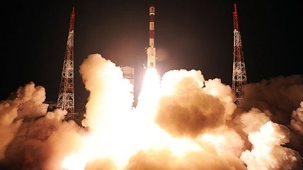 Запуск ракеты-носителя в Индии прошел успешно