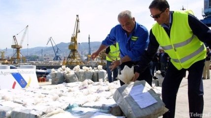 В Испании обнаружили партию кокаина на €1,2 млн