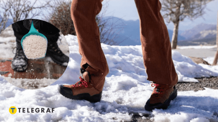 Чи шкодить сіль з тротуарів взуттю