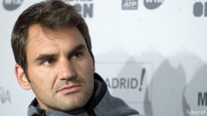 Федерер снялся с турнира в Мадриде