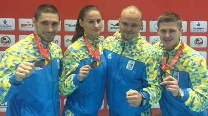 Украинские каратисты завоевали три медали на турнире в Стамбуле