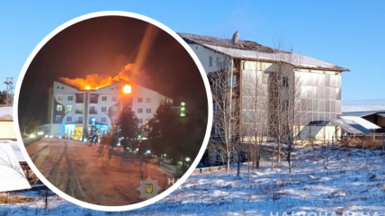 Пожежа в готелі Батерфляй у Вінниці