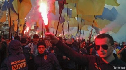 Итоги марша "Нет капитуляции": в полиции назвали количество участников 