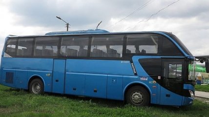 Китайский туристический автобус Howo Sinotruk представили в Украине 