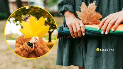 Осень уже дает о себе знать первой желтой листвой