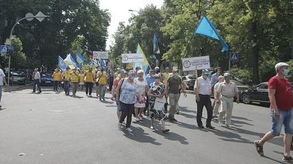 В Киеве протестуют профсоюзы