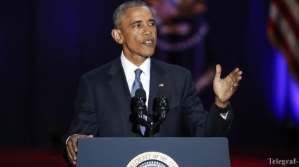 Обама выступил с прощальной речью в Чикаго