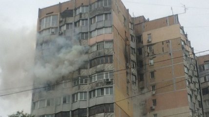 В Одессе из-за пожара в многоэтажке эвакуировали 120 человек