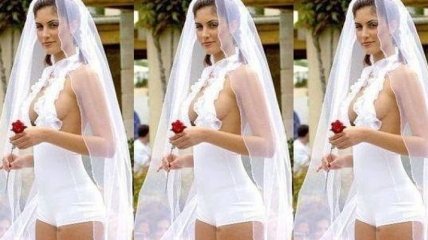 Курьезные свадебные платья, которые запомнятся вам навсегда 