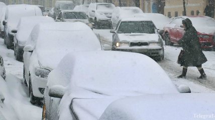Снегопады парализовали Одесскую область