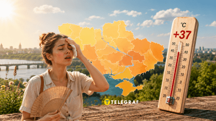 Жара в Украине