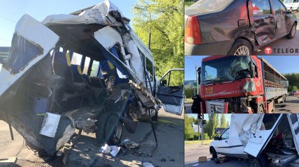 Крупная авария случилась утром в Ровно