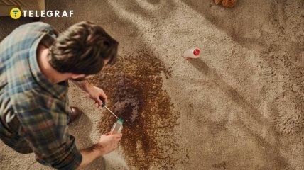 Очистити килим можна самостійно (зображення створено за допомогою ШІ)