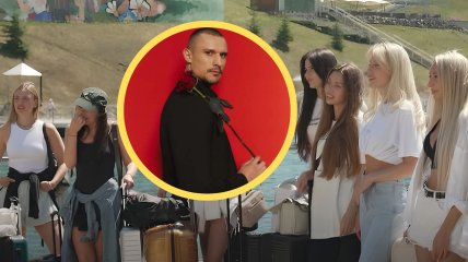 Учасниці шоу "Холостяк" і головний герой Тарас Цимбалюк