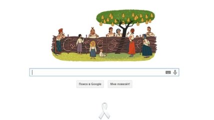 Как представил Google в своем doodle Ивана Нечуя-Левицкого? 